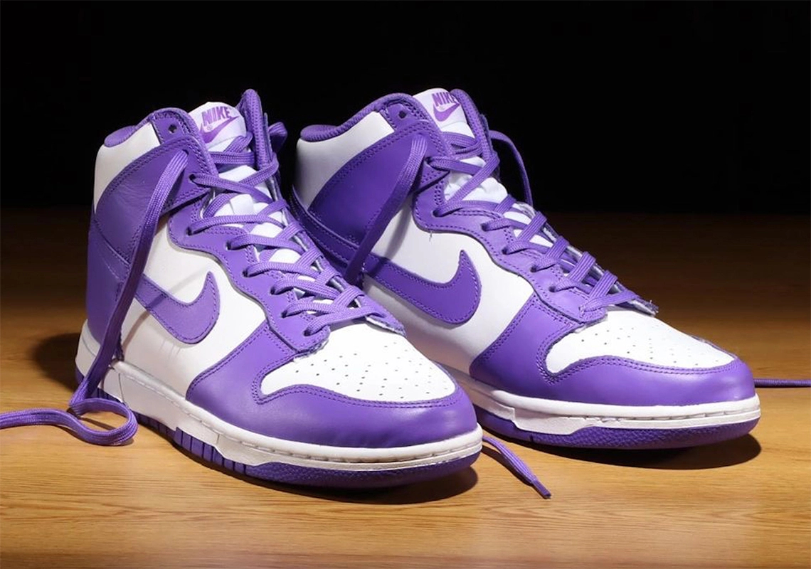 Official Images: Nike Dunk Shoes ‘Court Purple’